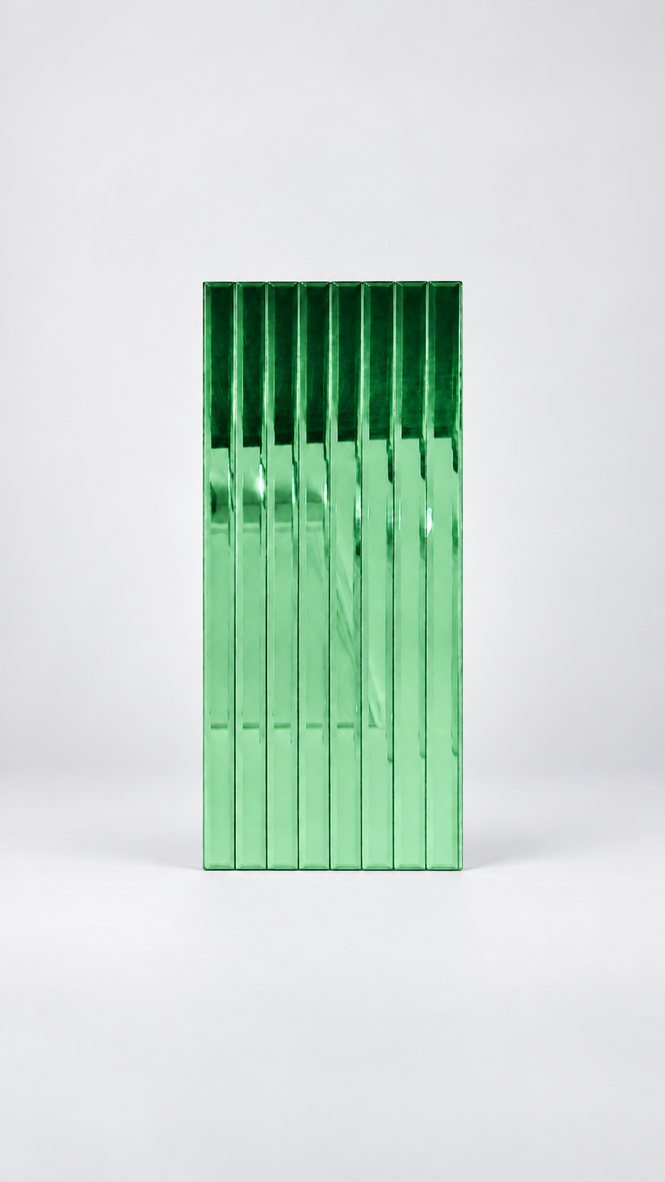 Arxası Yapışqanlı Yaşıl Xətli Güzgü – 30×60 sm