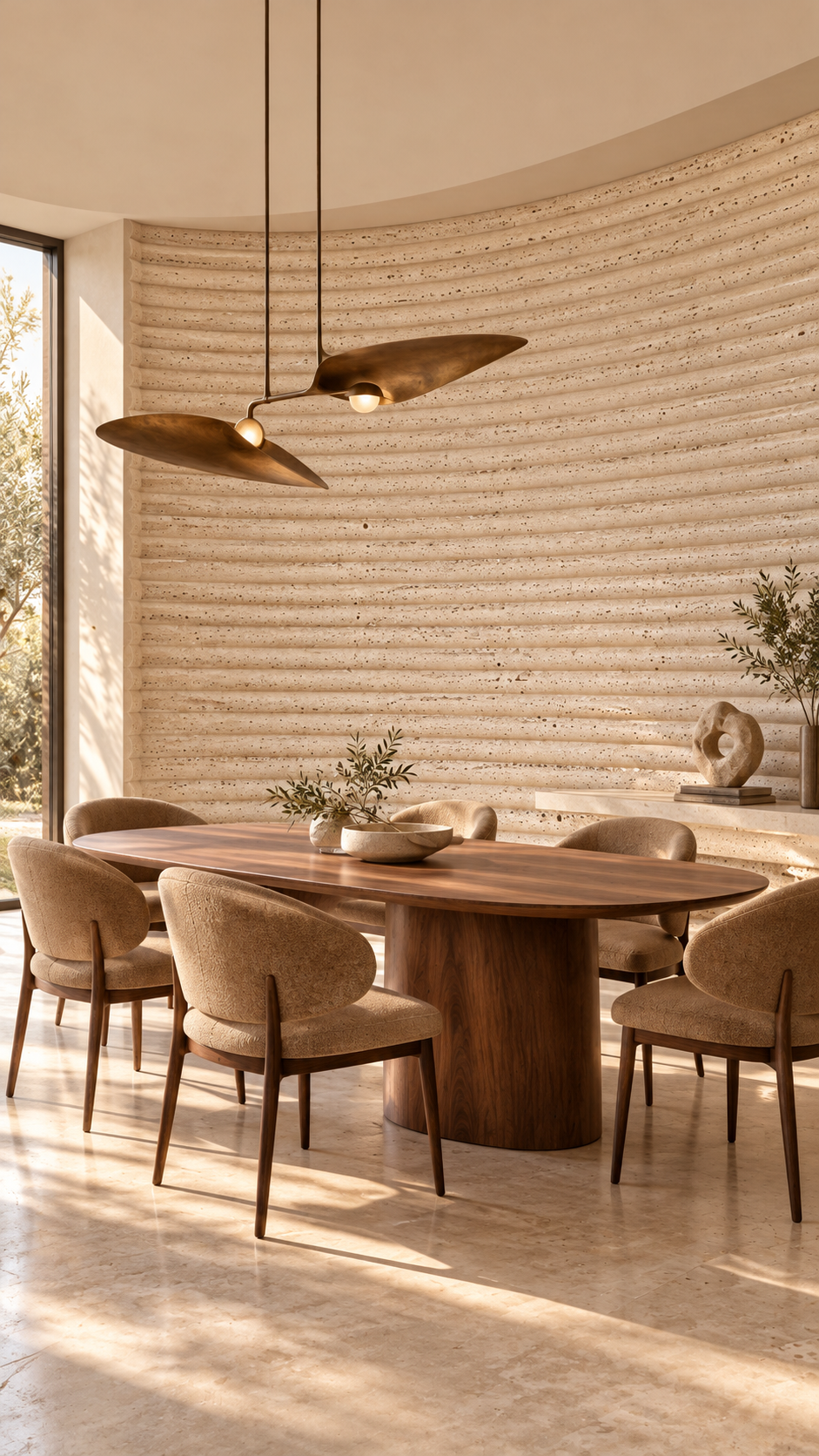Elastik Daş Panel – 238×60 sm | Dekorativ Divar Örtüyü 02