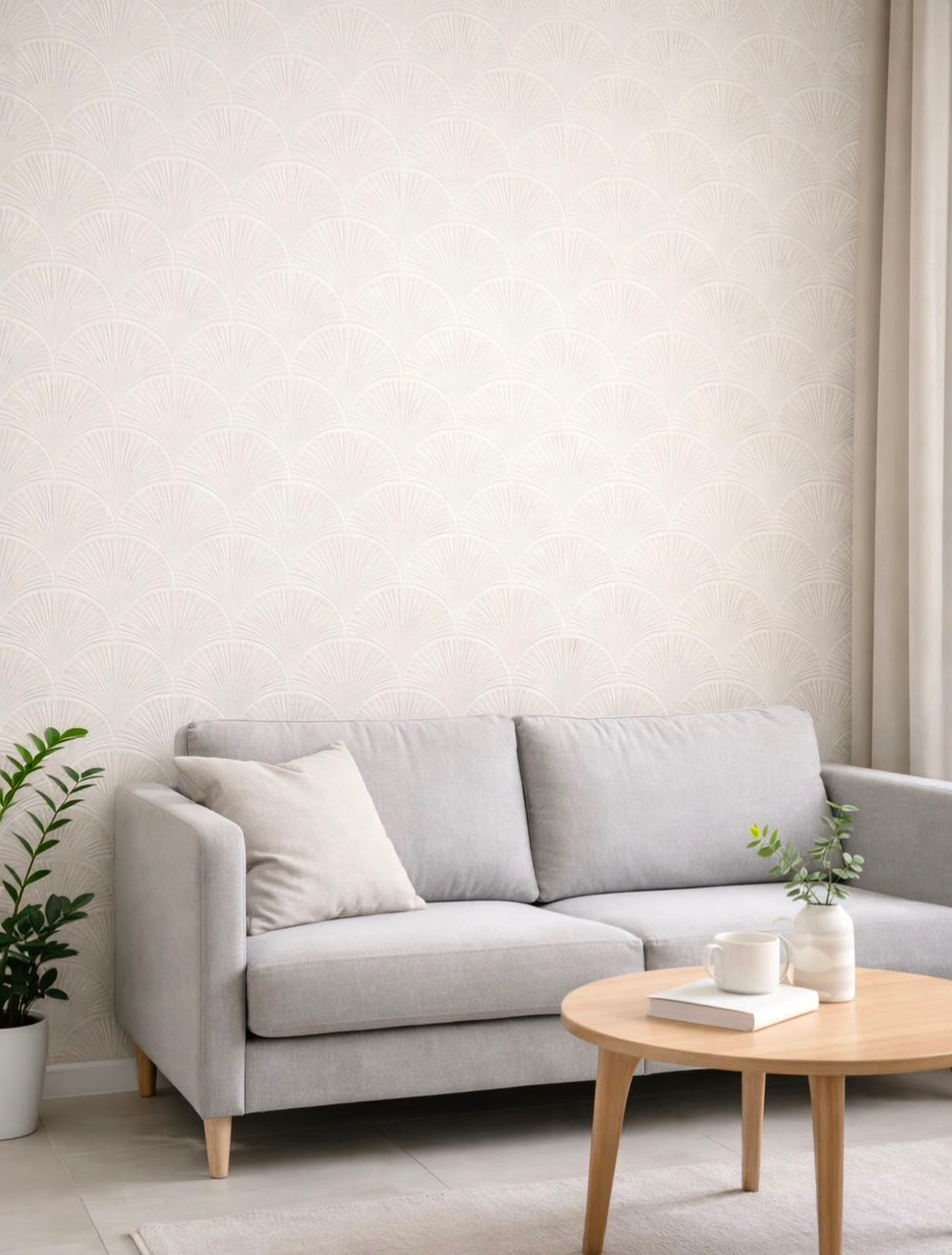 Arxası yapışqanlı daş effekti krem panel 