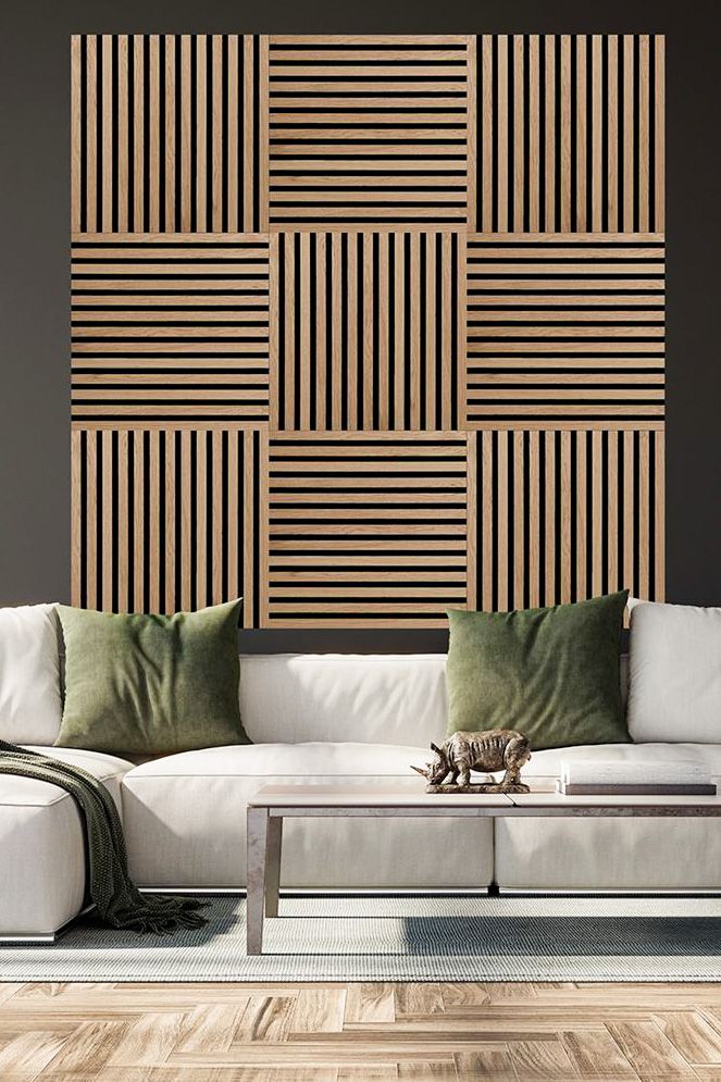 Akustik Daraq Panel – 60 × 60 sm