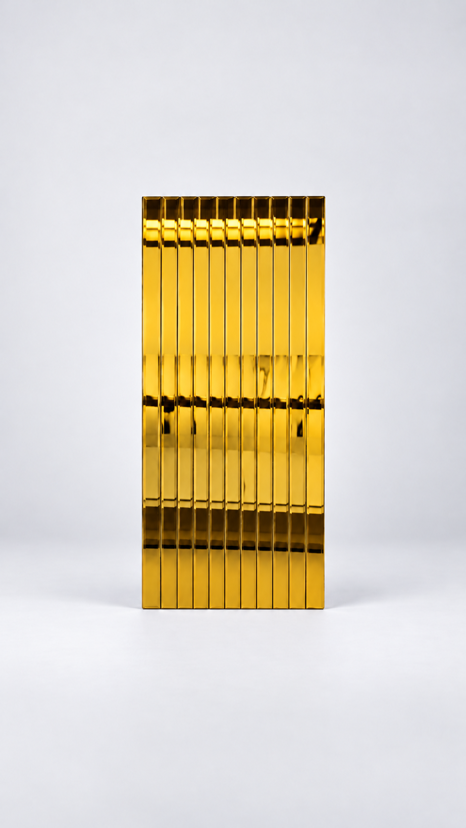 Arxası Yapışqanlı Qızılı Xətli Güzgü – 30×60 sm