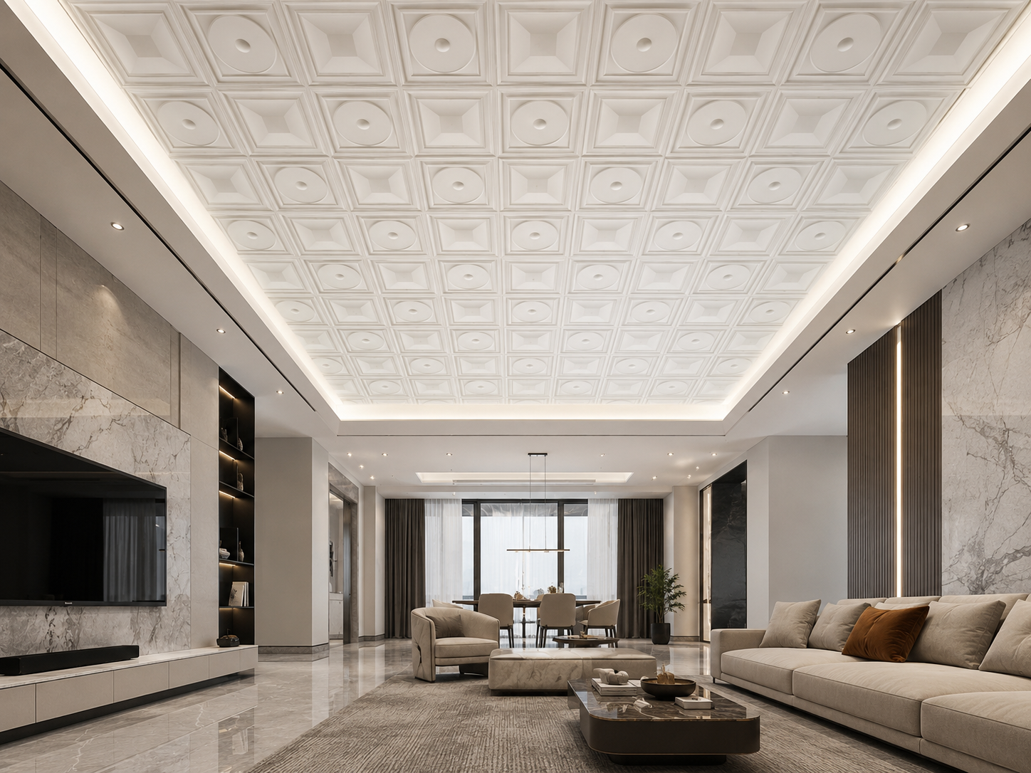 3D Divar və Tavan Paneli – TD089