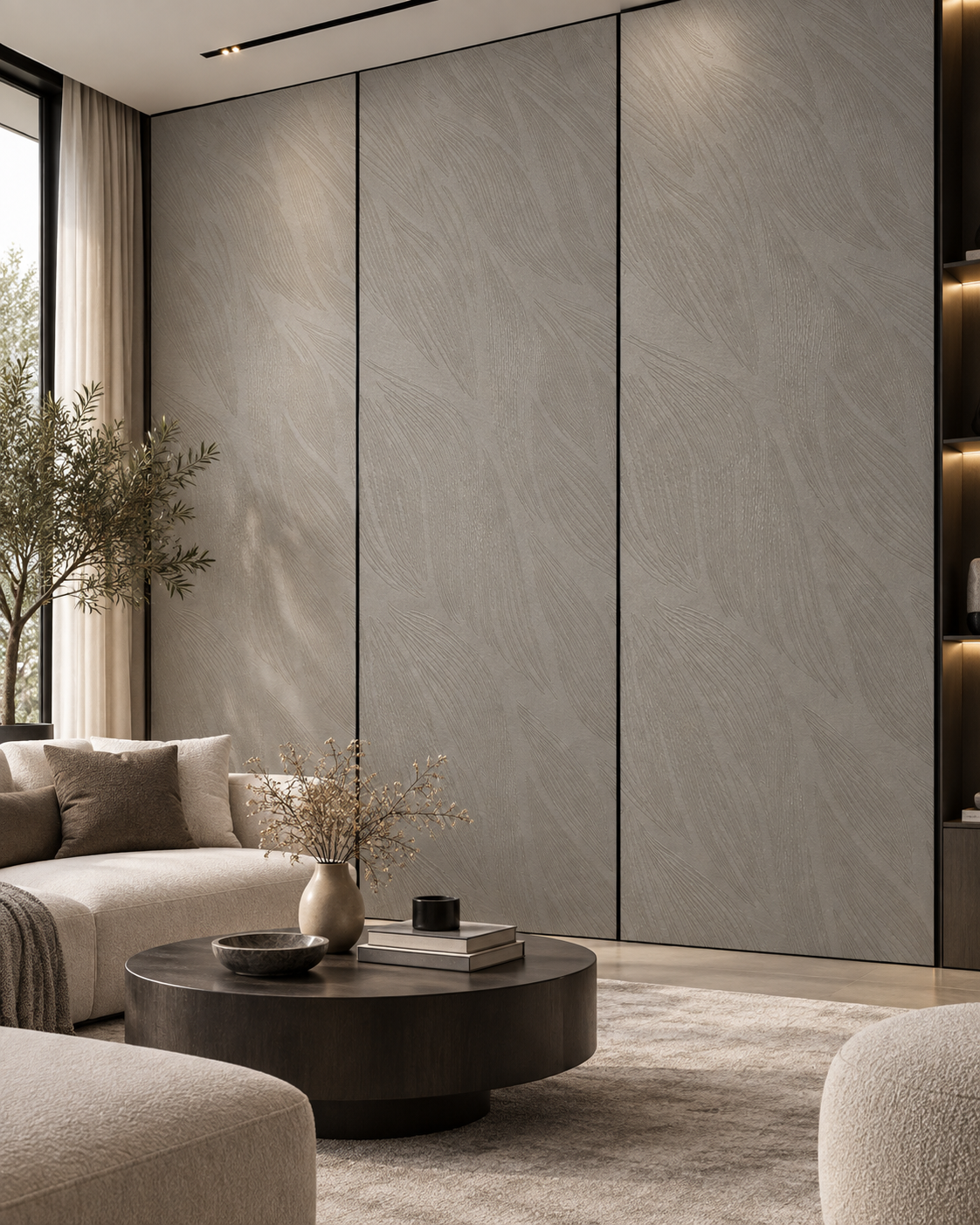Bambuk Görünüşlü Dekor Paneli – D13 Qızılı