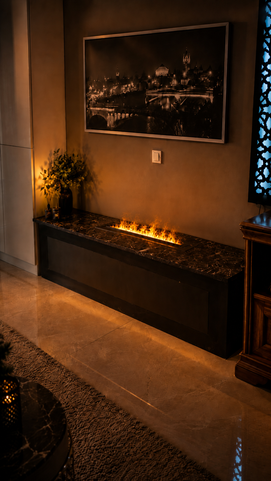 Lux Buxarlı Kamin 