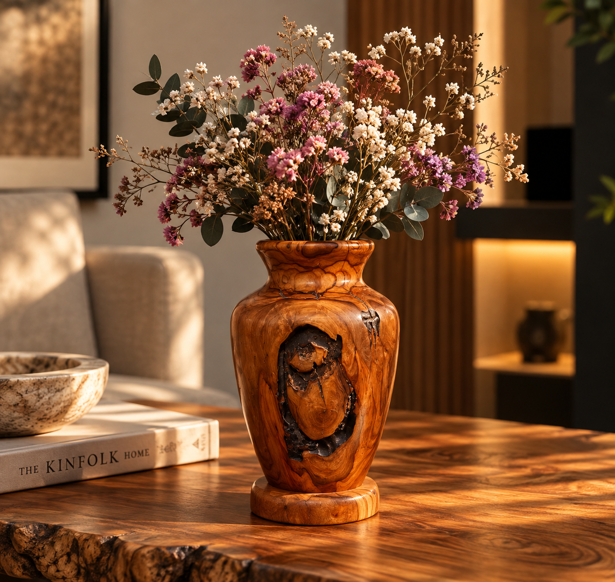 Zeytun Ağacından Hazırlanmış Premium Güldan