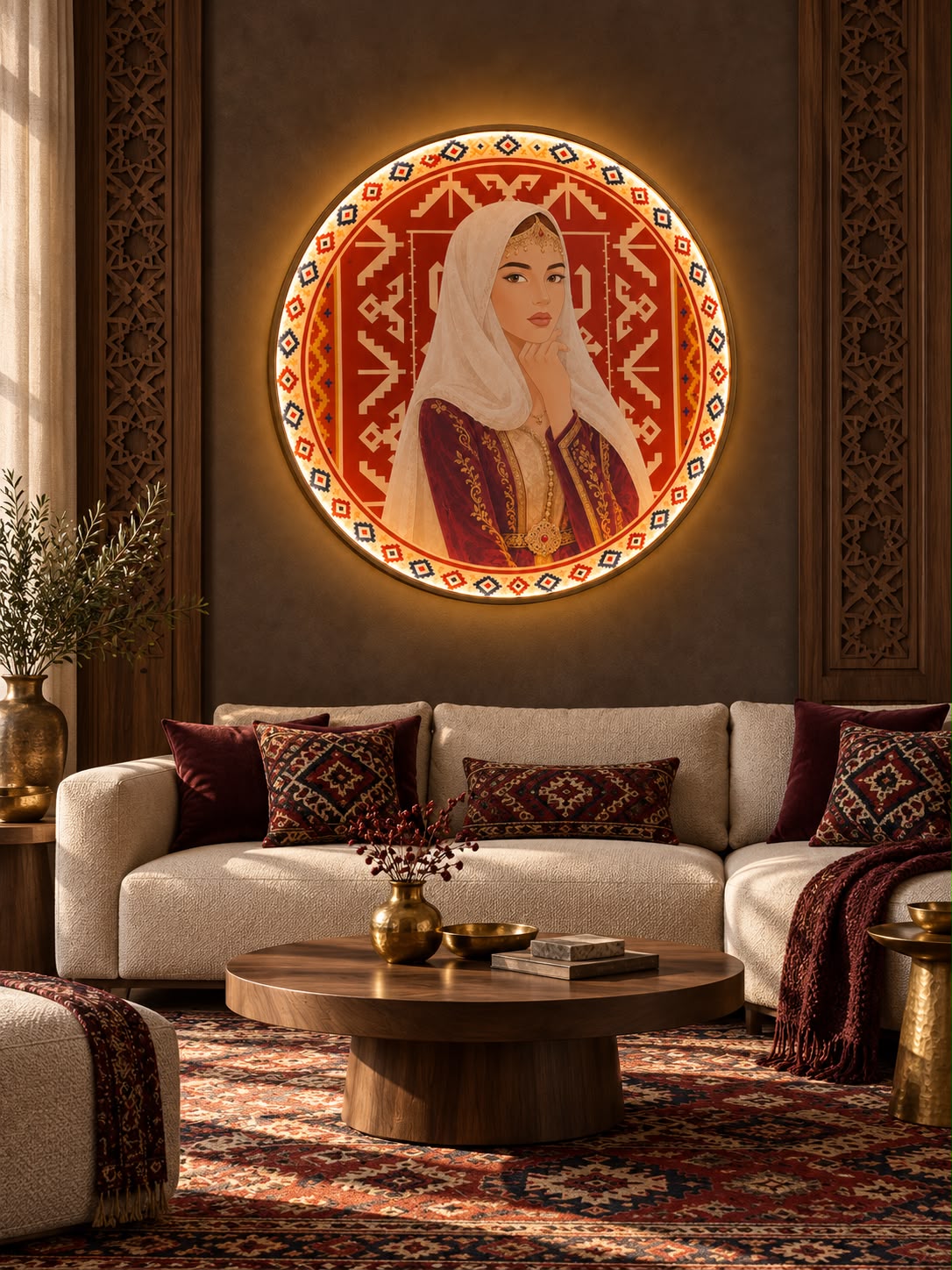 Kəlağayı tablo çılçıraq