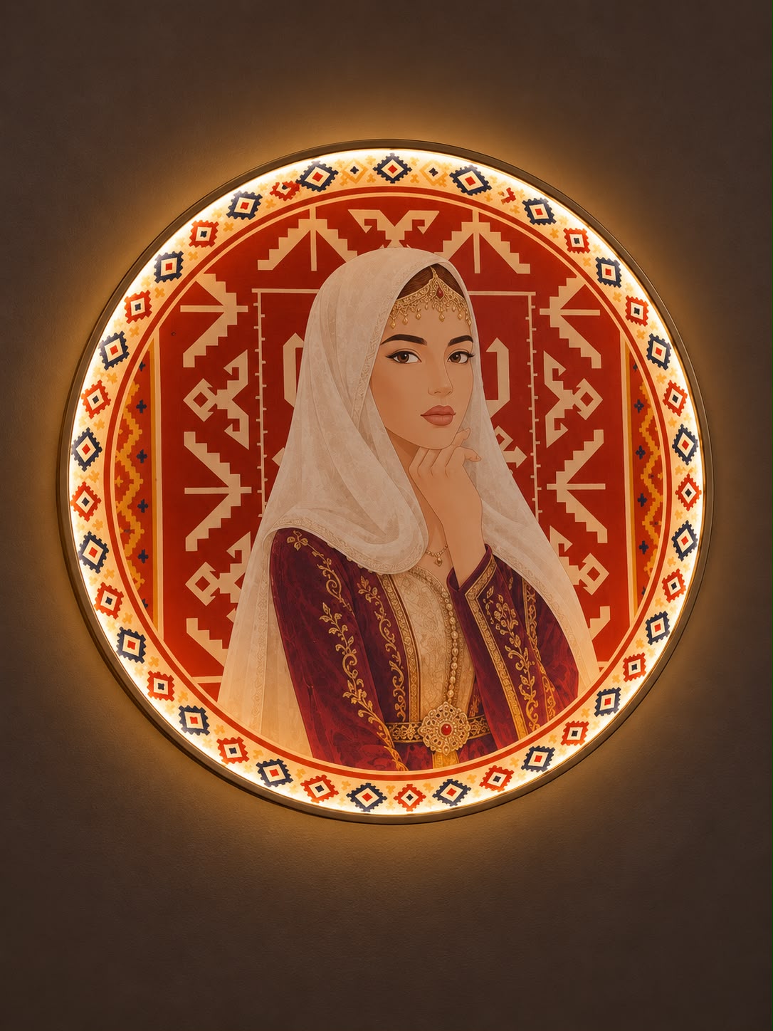Kəlağayı tablo çılçıraq